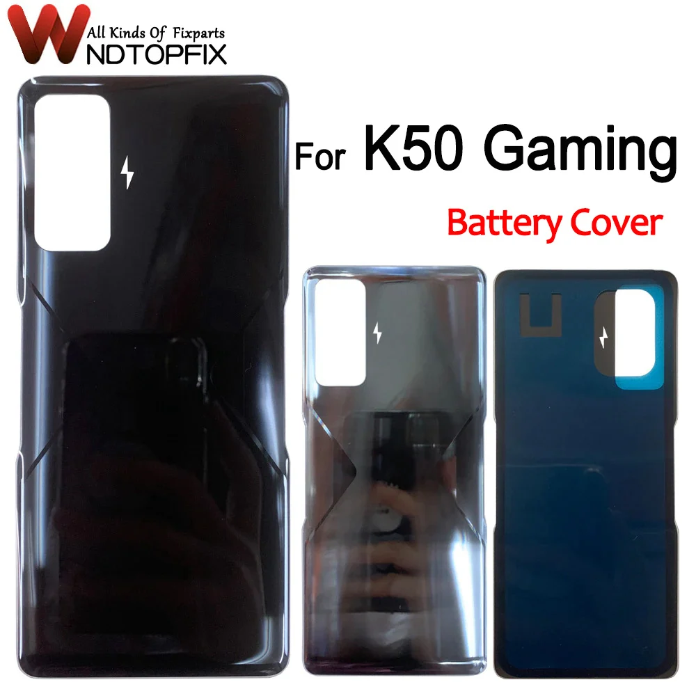 6.67" For Xiaomi Redmi K50 Gaming Battery Cover Back Housing Rear Door Case For Redmi K50 Gaming Back Cover Replacement Parts