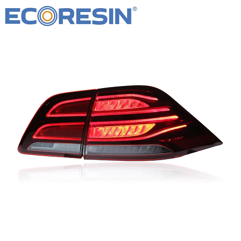 For Mercedes Benz Modified Taillights  2012-2015 ML W166 Gle Style  Car Auto  Accessory LED  Upgrade lamps