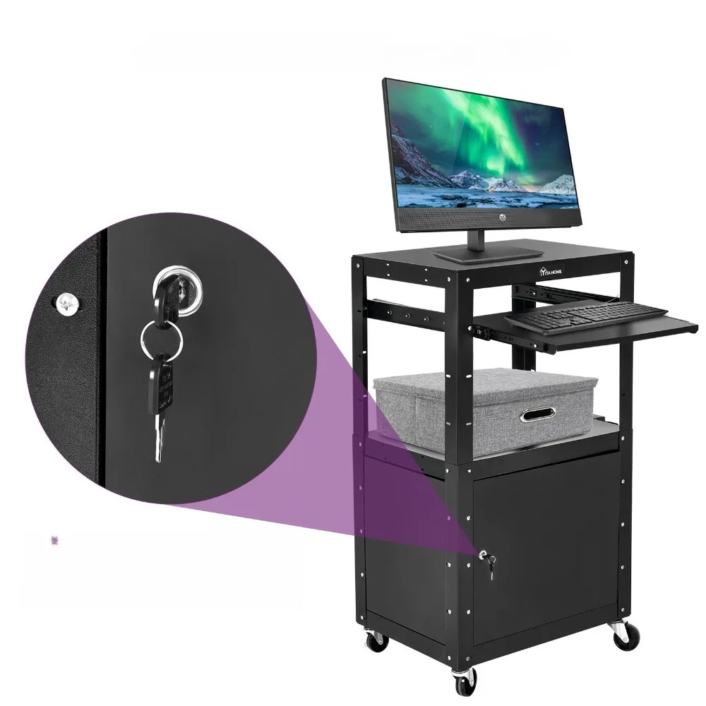 41'' Steel Av Cart …