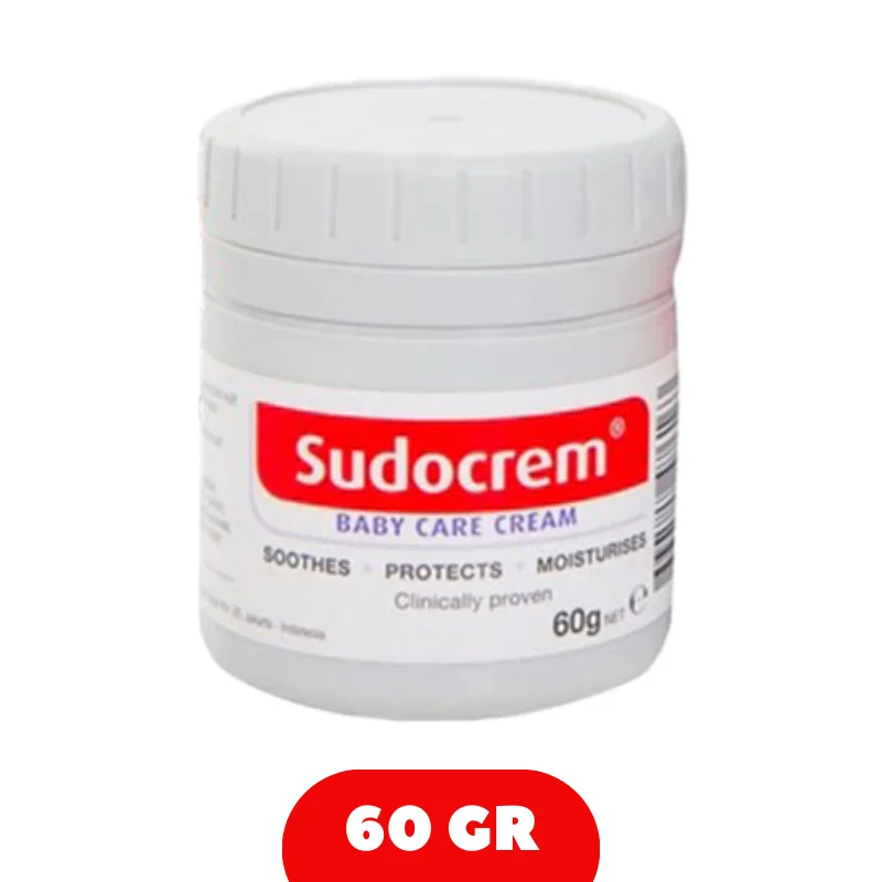 ORIGINAL Sudocrem Antiseptic Healing Cream for Nappy Rash Cuts Abrasions Minor Burns Bedsores Acne Eczema Baby 60g