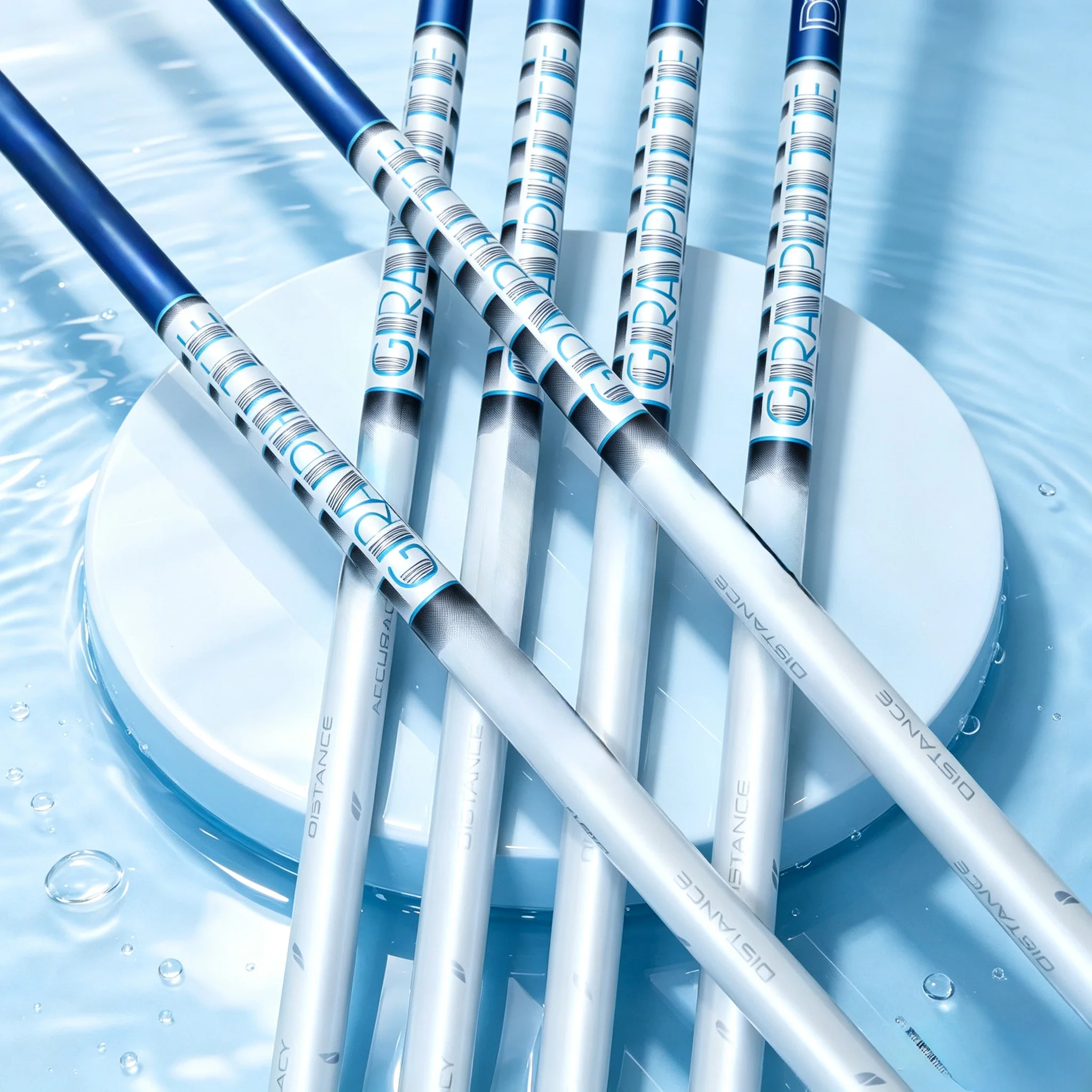 New Fashionable Blue Professional-Grade Golf Shafts 39inch Ad Series Specifications Carbon Fiber Material 55R/55Sr/55S/65R/65Sr/65S Multiple Hardness Options Available