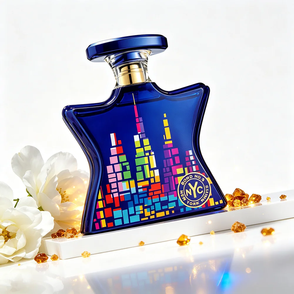 Bond No.9 New York Nights Perfume 100ml Unisex Amber Scent Jasmine Gardenia Carnation Coffee Caramel Patchouli Sandalwood Long Lasting EDP Luxury Star Bottle Gift view 5