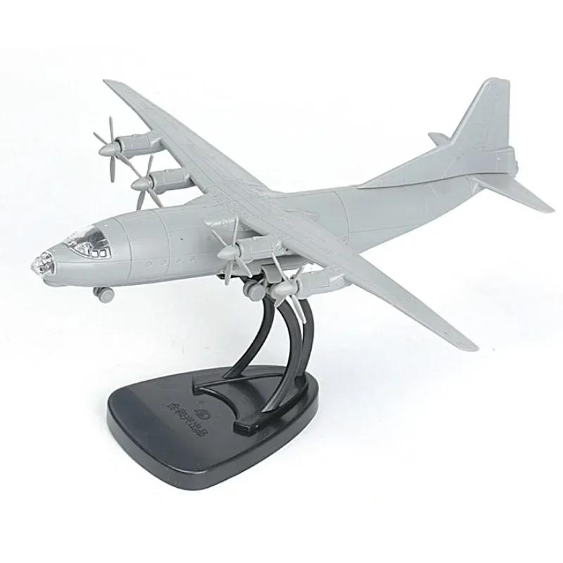 Avion de Transport militaire An-12 Cub Russia, avec présentoir 4D en plastique, modèle à assembler, jouet pour garçon, cadeau, 1/144