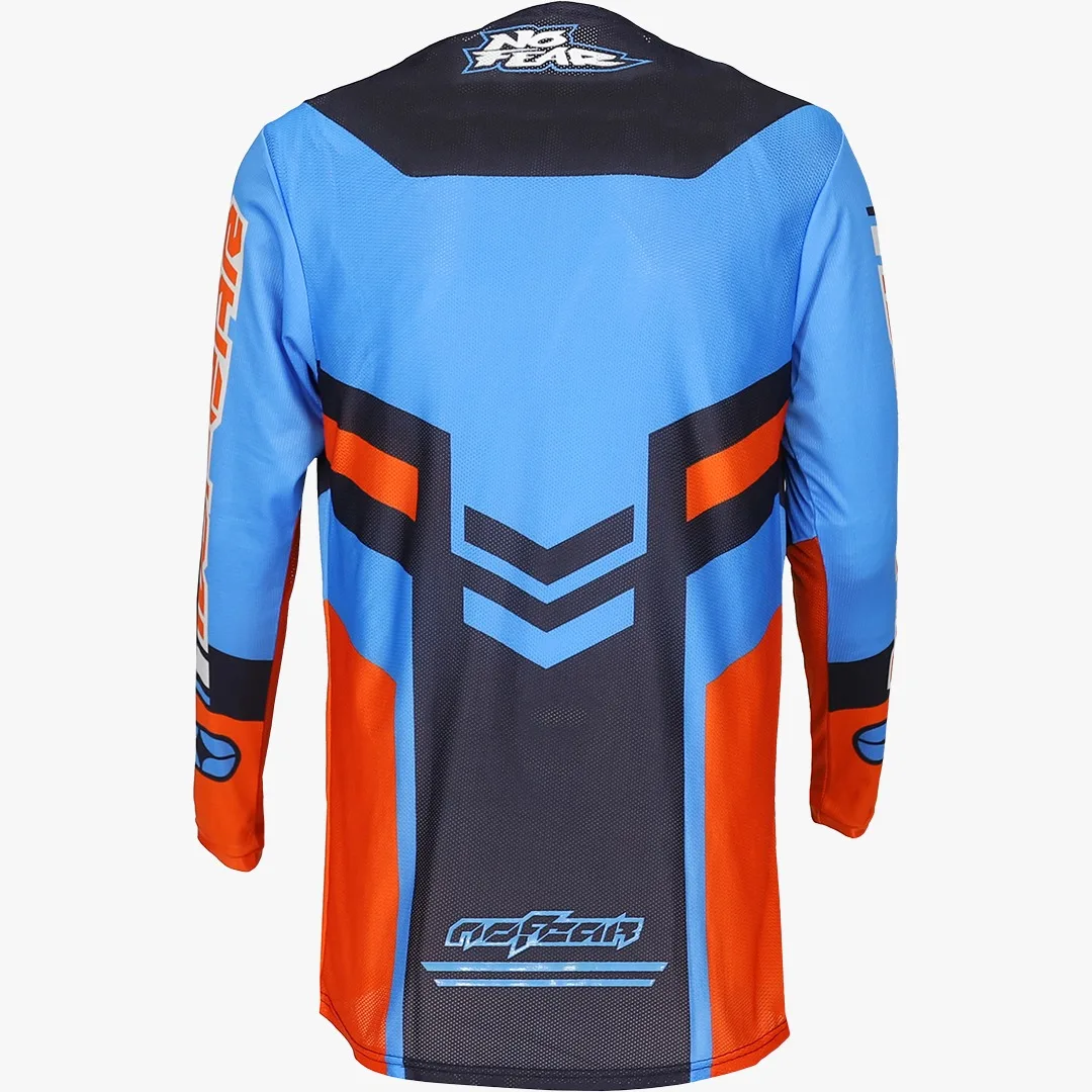 الإلكترون جيرسي باتريوت تي شيرت الرجال موتوكروس جيرسي الدراجات قميص ملابس الجبلية Mx دراجة نارية كرة الطلاء الجبلية الإنحدار تيز #4