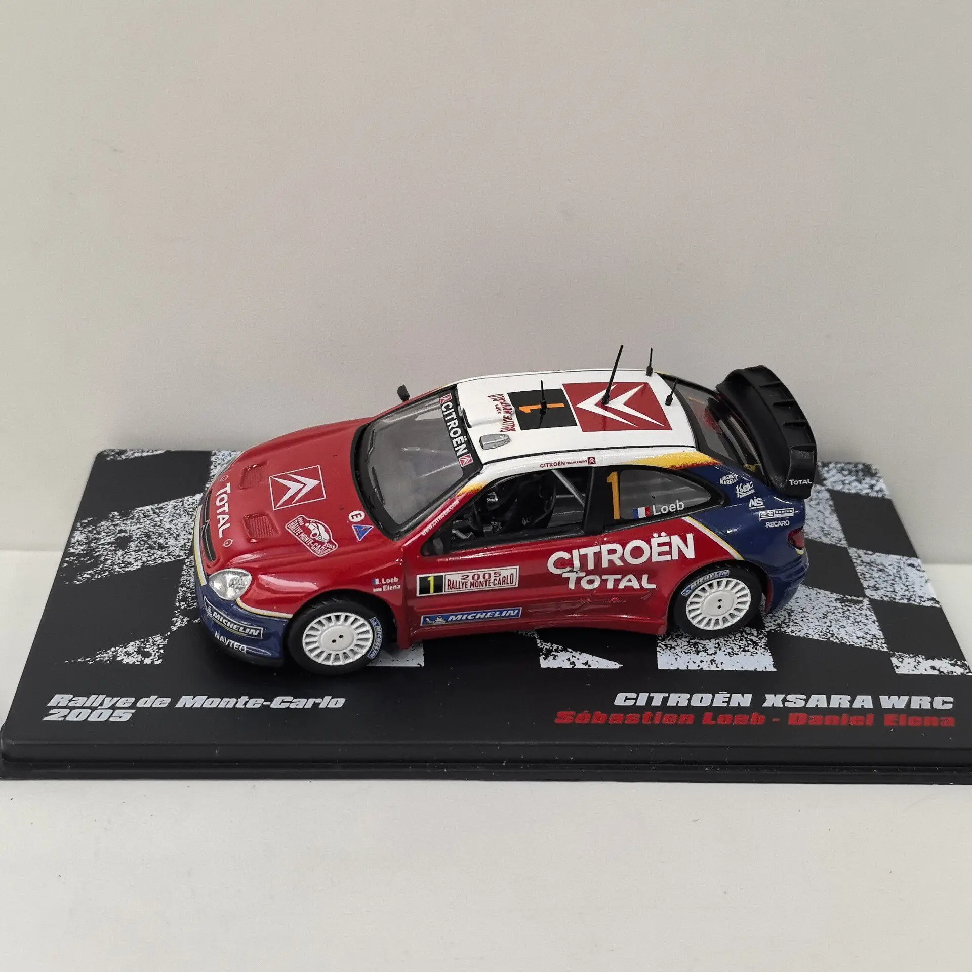 1/43 CITROEN XSARA WRC  Alloy model decorative ornaments