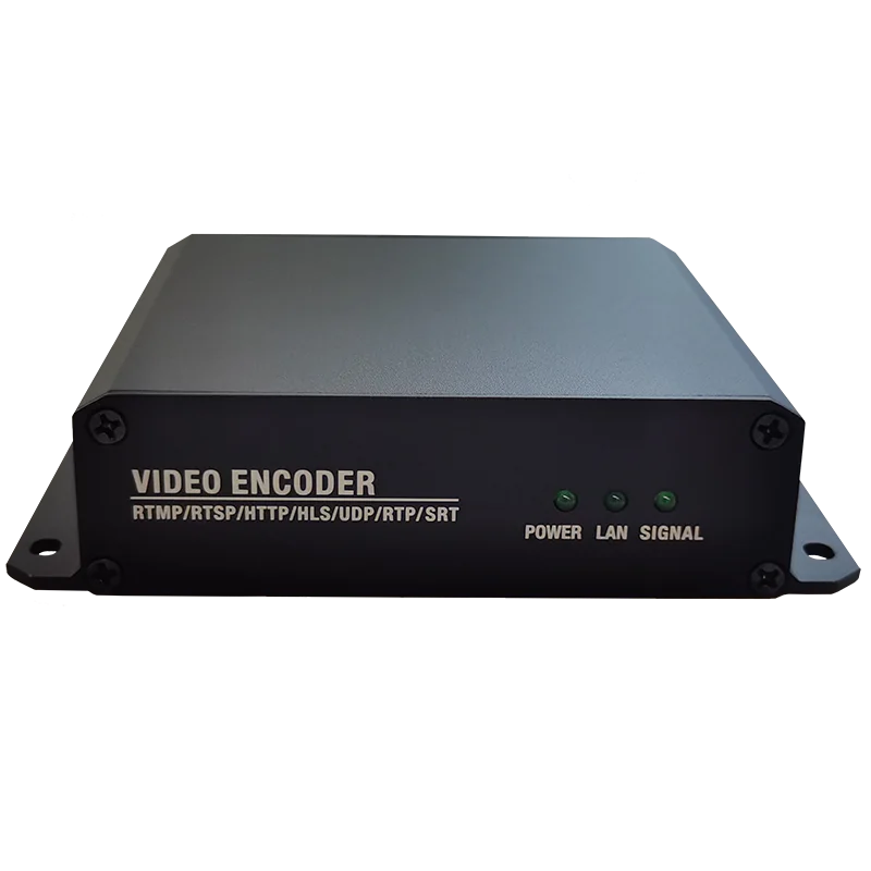 Mini codificador de transmisión de vídeo en vivo CVBS H265 H264 Mjpeg AV