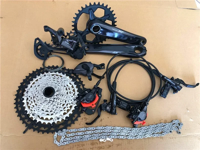 DEORE XT M8100 groupset 12S boost rower MTB rower 170mm 175mm M8100 hamulec hydrauliczny — zdjęcie 2
