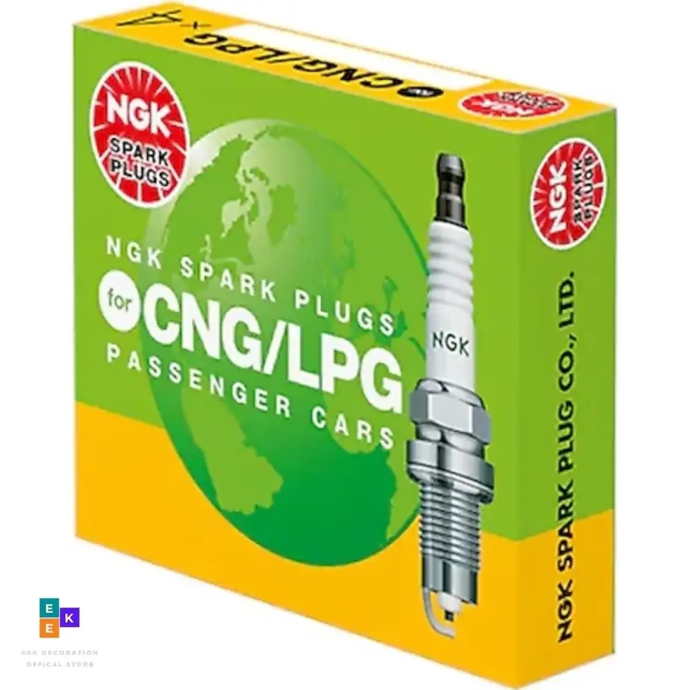 NGK 7987 Ignition Lpg Spark Plug Set 4 Pieces CNG/LPG BKR-GAS