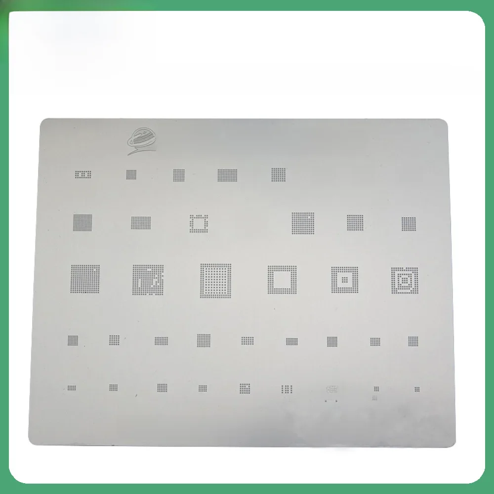 Uniwersalny szablon BGA Sofix do reballingu Macbook 2016-2022 WIFI T1 T2 M1 M2 Chip PMU SMC do lutowania i nakładania cyny — zdjęcie produktu 7