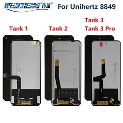 100% Tested For Unihertz 8849 Tank 1 Tank 2 Tank 3 LCD Display Touch Screen Digitizer Assembly For Unihertz Tank2 Tank3 Pro LCD