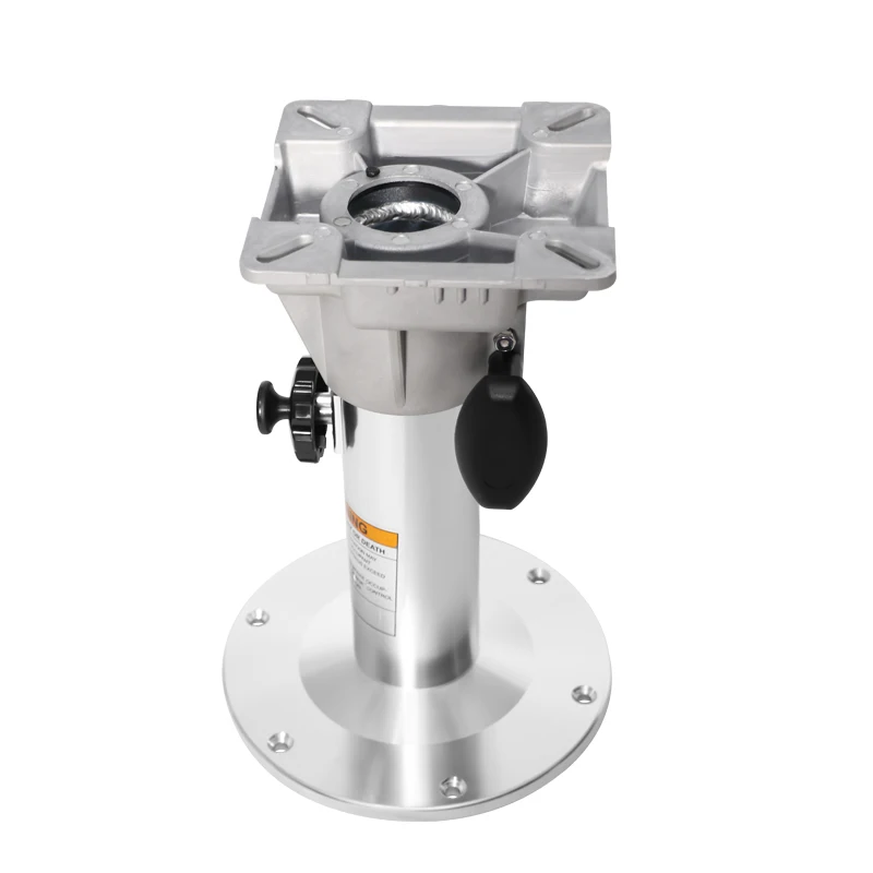 

Heavy-Duty Adjustable Boat Seat Pedestal, 32.5-46CM Marine Aluminum Seat Base,for Fishing Boat, Bass Boat Pontoon Seat
