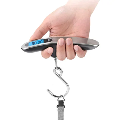 Portable travel hand scales electronic carrier cargo weight measurement mobile scales travel scales carrier