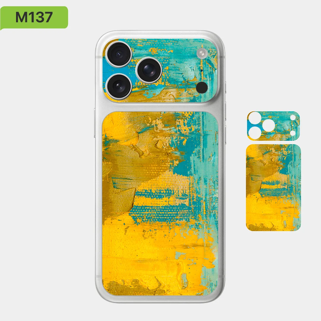 

vinyl skin for iPhone 17 Pro max /17 Pro, Collection by Nexa Skins, Cam and Battery BC0014