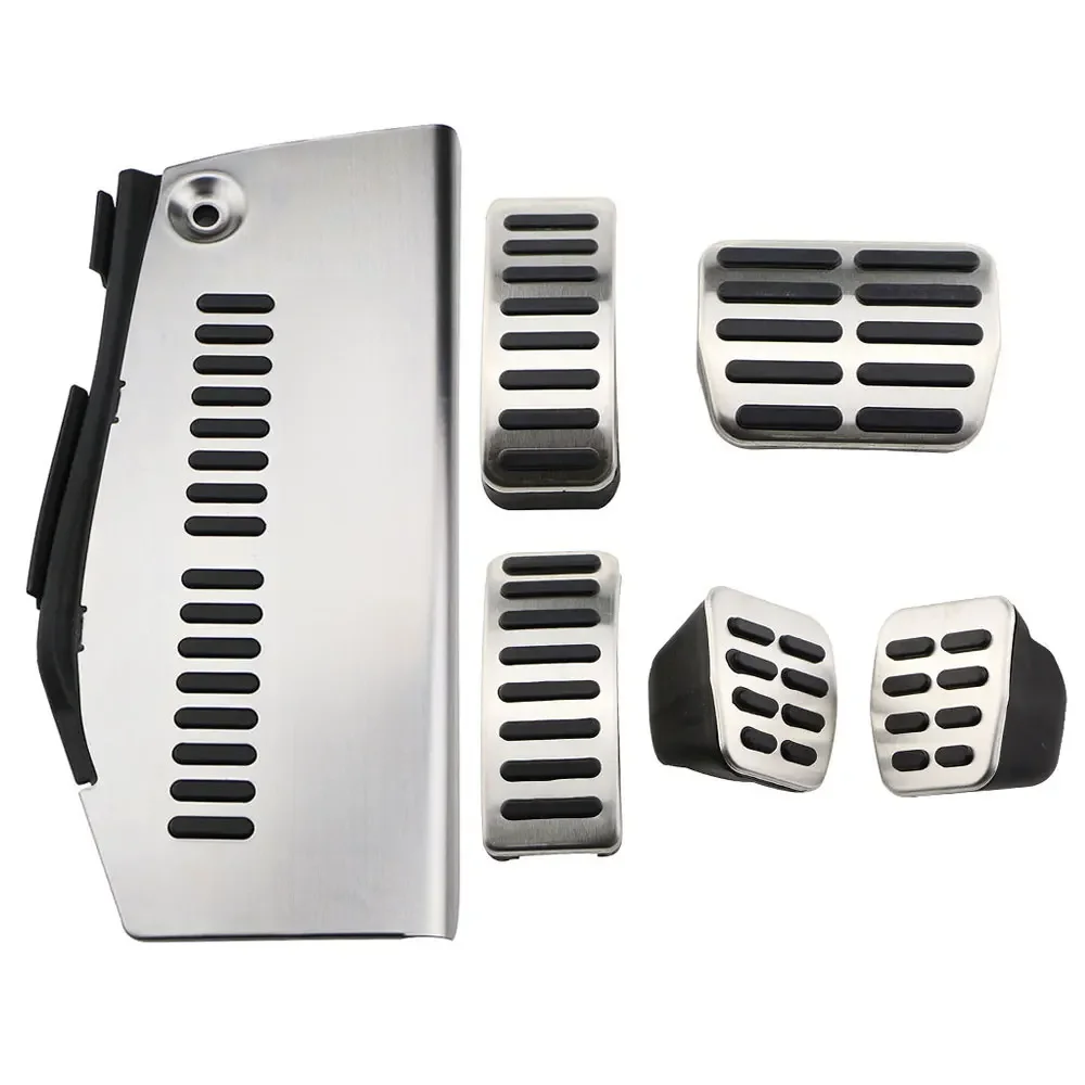 Pédales de voiture LHD en acier inoxydable, pédale de fréquence, assistance au pied, Volkswagen Polo VW Golf 4 Bora Beetle RSi GTI R32 pour Audi A3 8l Seat
