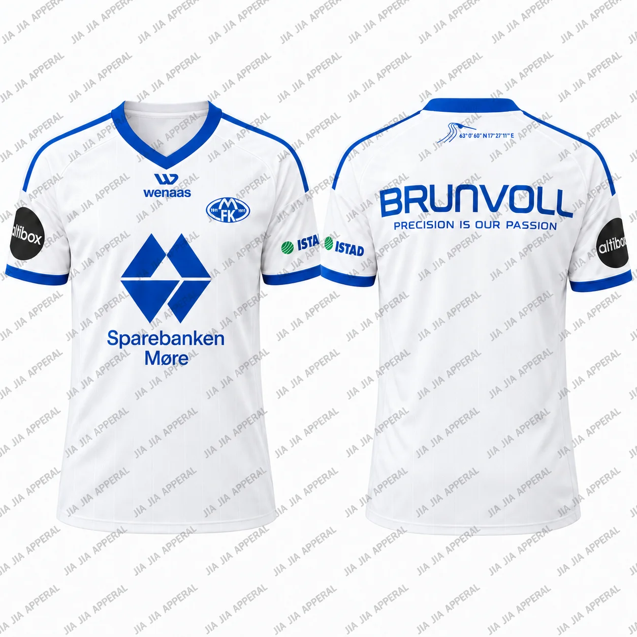 26/27 New Men Women Kids Molde FK Style Football Jersey Home Away Kit Soccer Shirt Short Sleeve Fan Apparel Training Wear