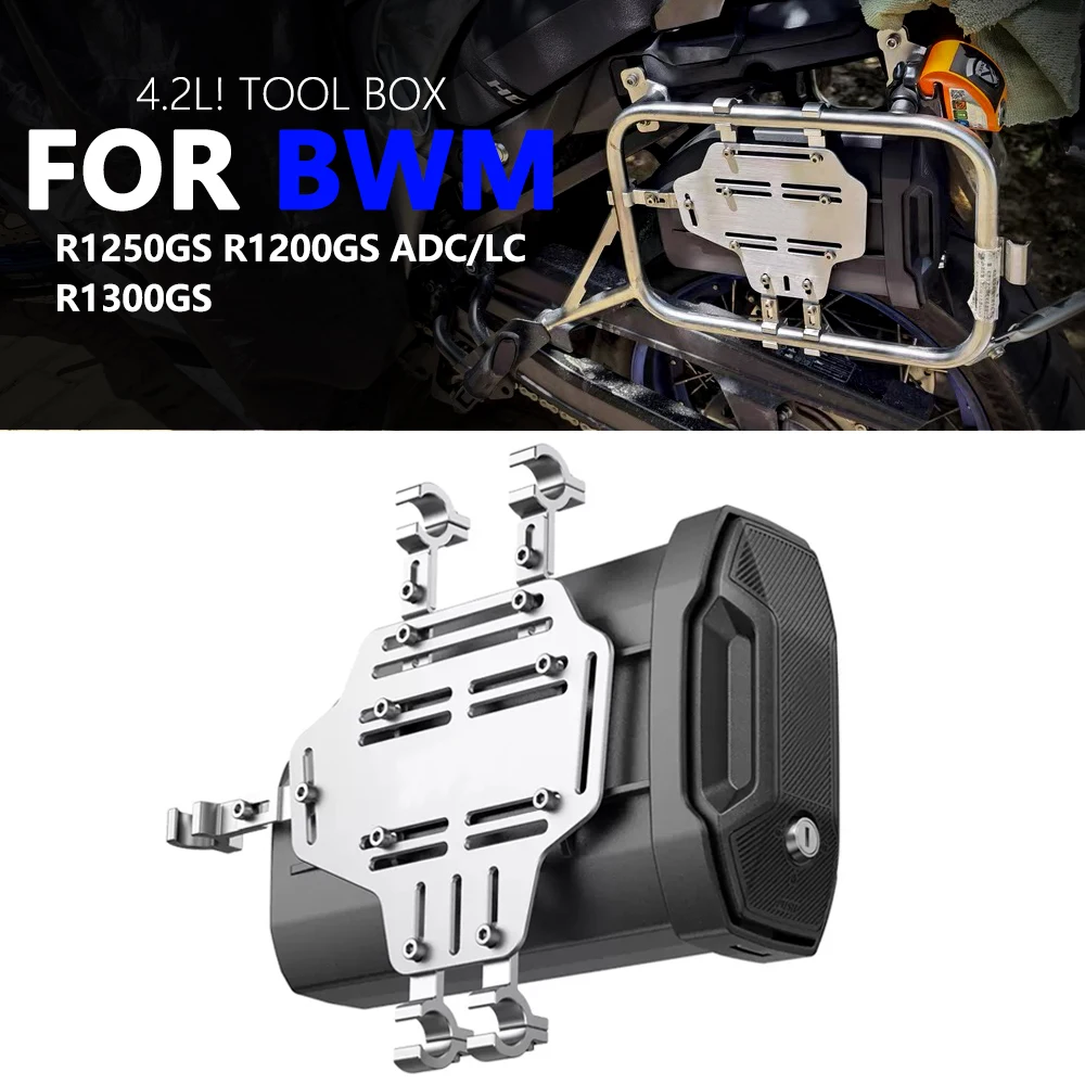 

NEW Side Tool Box For BMW R1300GS R1250GS R1200GS LC & ADV Adventure First-aid/ Breakdown kit Toolbox R 1300GS R1200 GS R1250 GS
