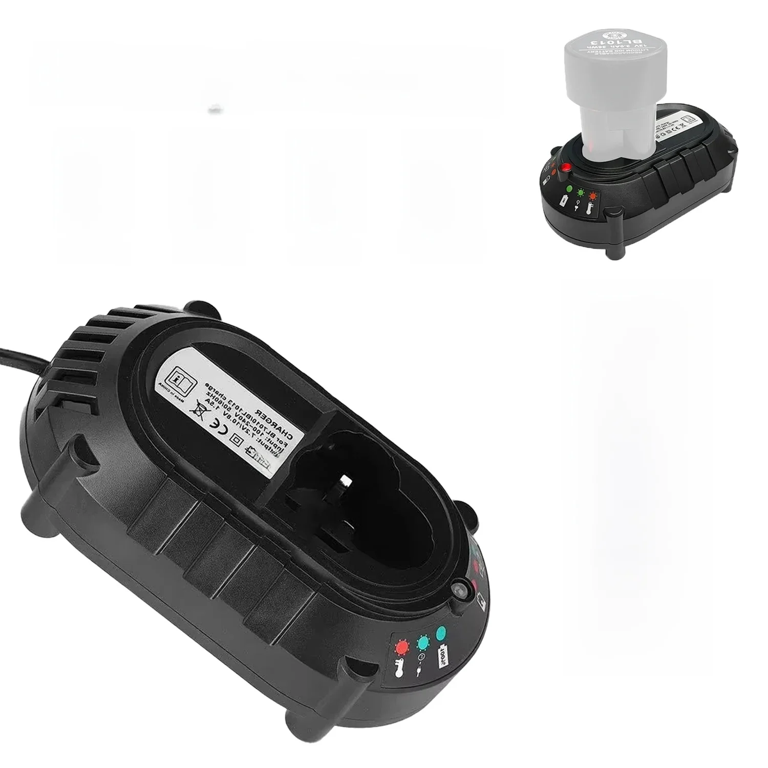 Ładowarka zasilająca do Makita BL1013 BL1014 10.8V-12V akumulatory litowo-jonowe DC10WA wiertarka elektryczna śrubokręt narzędzia ładowarka — zdjęcie produktu 7