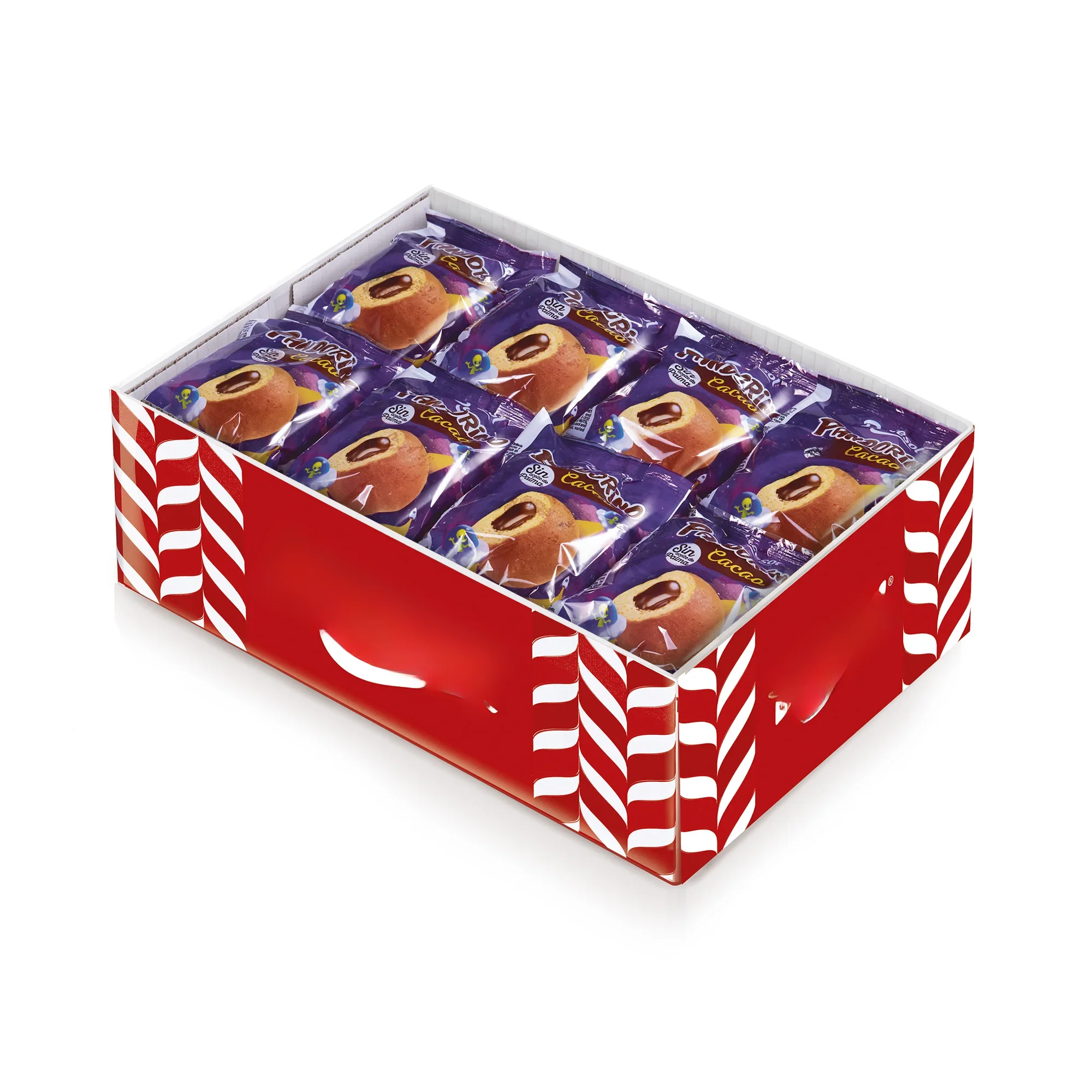 Doces Dulcesol PANDORINOS-Caixa de 1,08 kg (24 unidades embaladas individualmente)-pão tenro feito