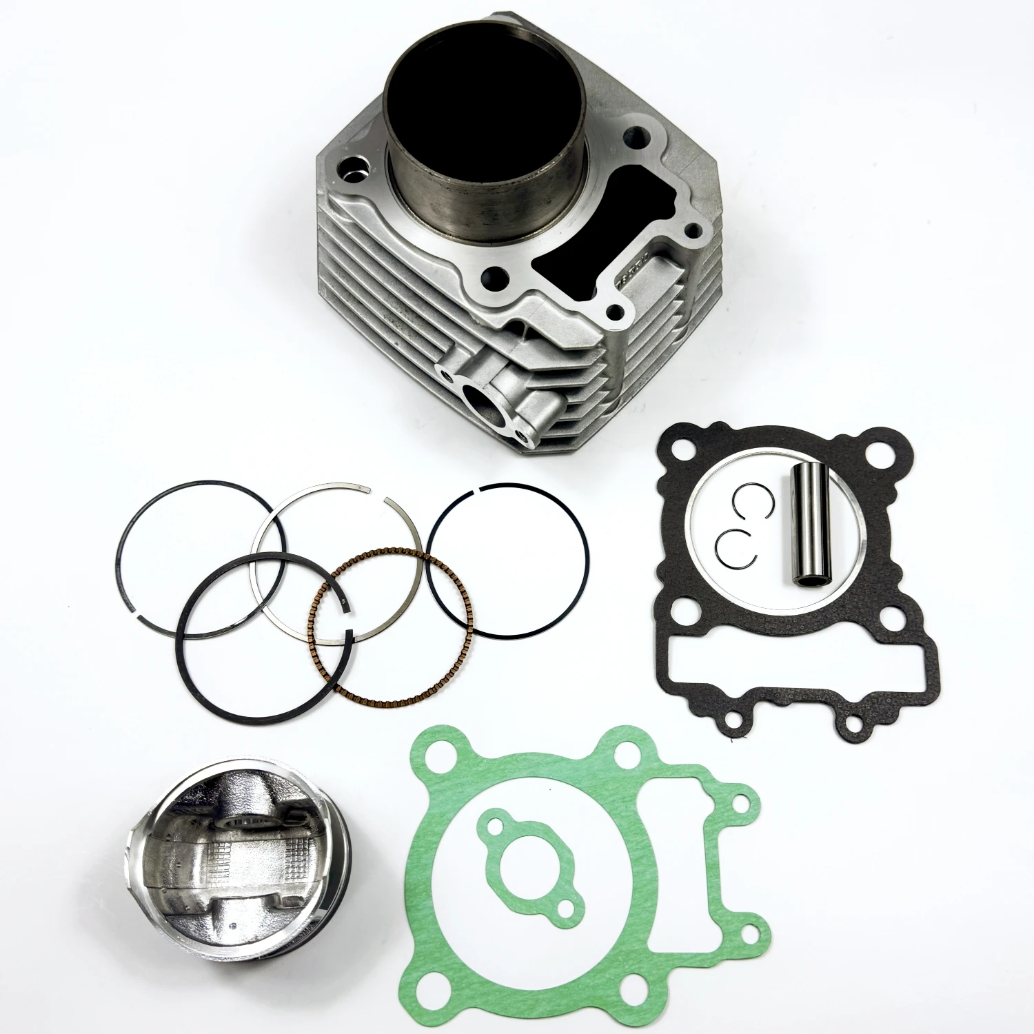 

Cylinder Piston Gasket Kit for Kawasaki Bayou 250 KLF250A 2003-2006 Bayou 250 KLF250A 2007-2011 11005-1965 11061-1104 11004-1375