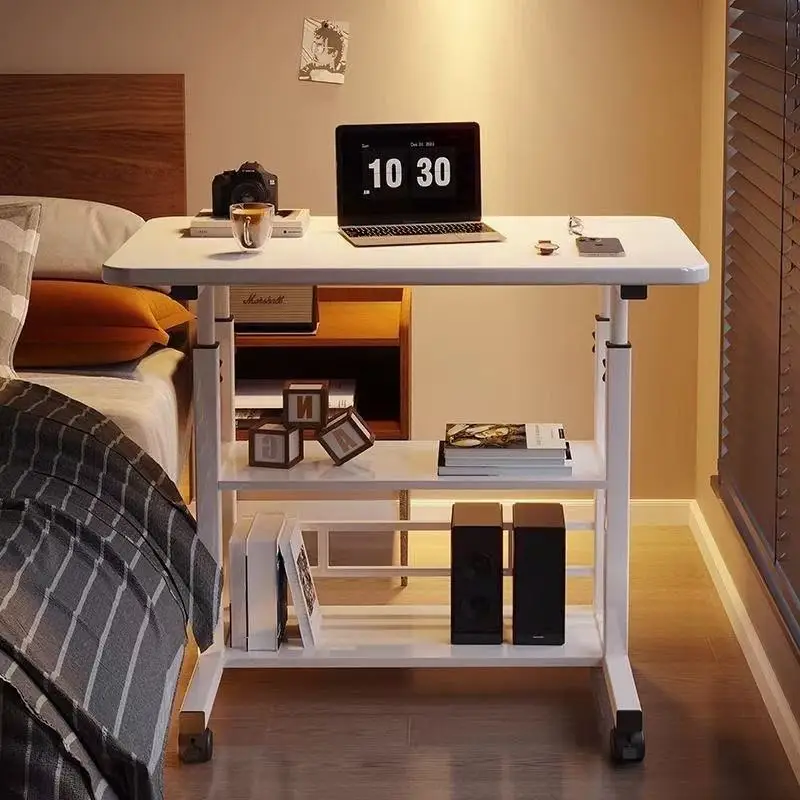 Bedside Table Movable Simple Small Table For Bedroom Home Student Desk Simple Lifting Computer Table Adjustable Small Desk