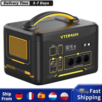 Vtoman Jump 1500X Portable Power Station 828Wh Lifepo4 Solar Generator 1500W Ac Output Expandable to 2376Wh
