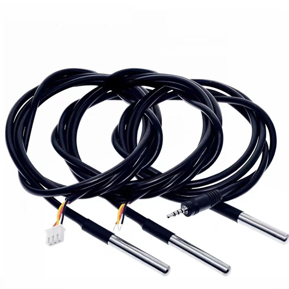 DS18b20 acier inoxydable étanche 1/2/3m filetage sonde de température capteur de température 18B20 câble pour Arduino