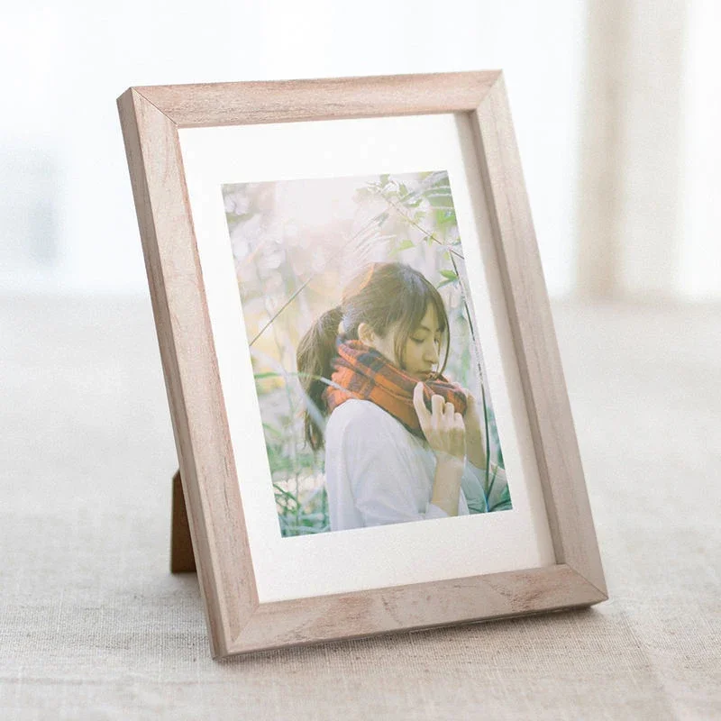 Benutzerdefinierte Foto Holz Bilderrahmen für Wände 10X15 15X20 20X25 A4 Vintage Fotorahmen Ständer für Bilder Gedenkgeschenk