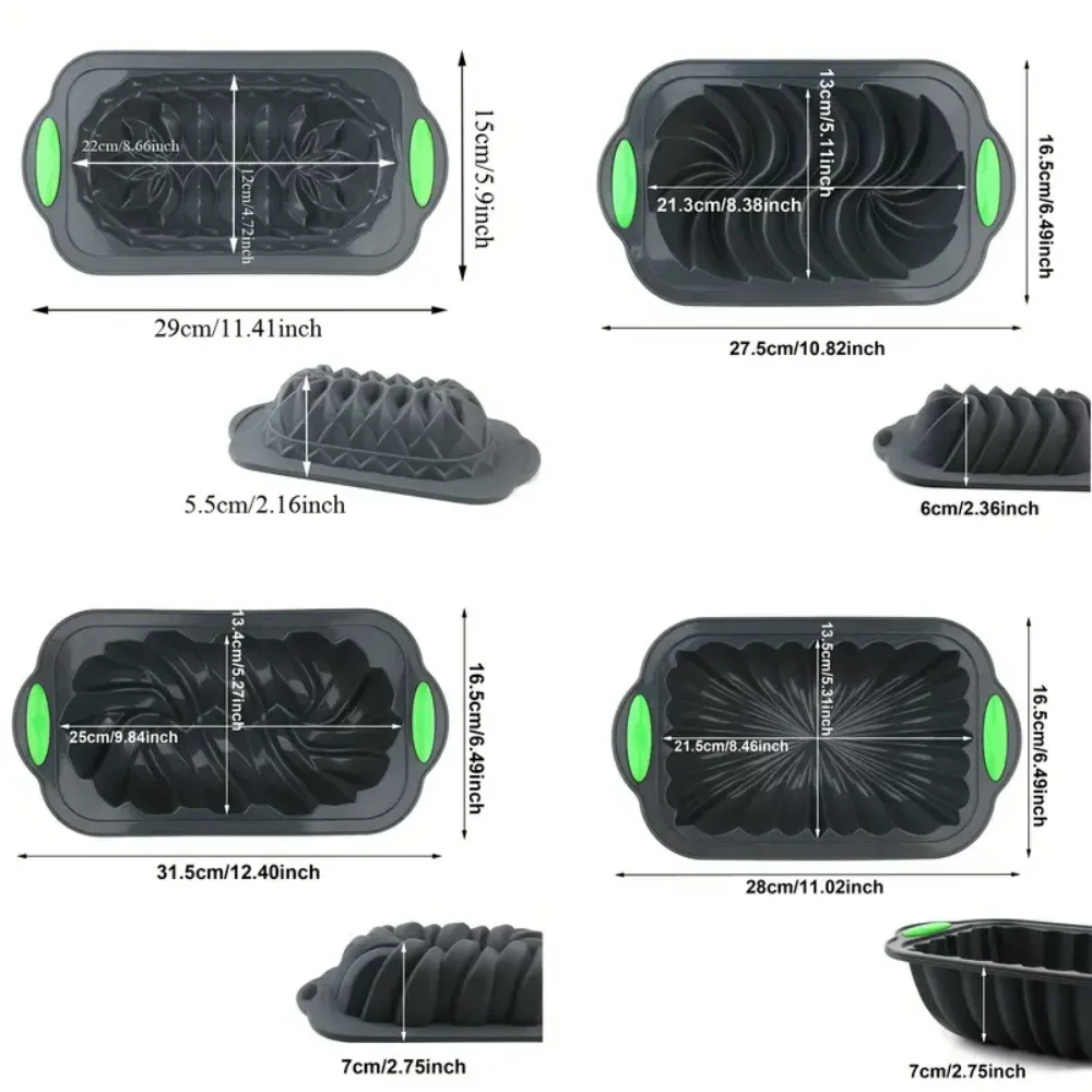Silicone Toaster Tray, Non-Stick Kitchen Oven Bread Tray, Suitable for Banana Bread, Sandwiches, Pound Cakes and Meat Patties