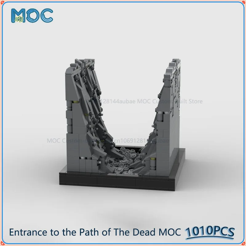 Entrance to the Path of The Dead MOC Building Blocks DIY Assemble Bricks Collection Space Display Creative Toys Gifts 1010PCS