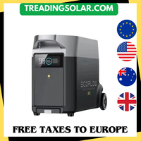 EcoFlow 3600Wh DELTA Pro Smart Protable Extra Battery Capacity Expand DELTA Pro to 10.8KWh Fast Charging Home Backup Emergency