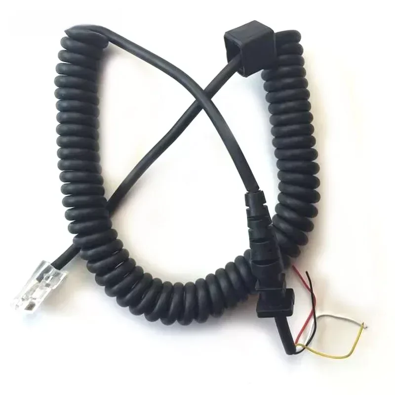 HMN3596A Kabel mikrofonowy PTT do KENWOOD TM-231 241 Motorola GM300 GM338 GM3188 GM3688 ICOM HM-118N Akcesoria radiowe — zdjęcie 2