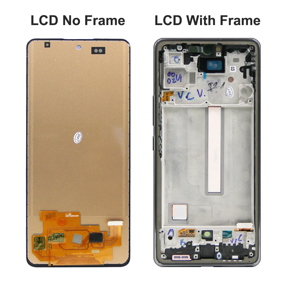 TFT A53 5G Display Screen Assembly for Samsung Galaxy A53 5G A536B 536B/DS A536U Lcd Display Digital Touch Screen Replacement