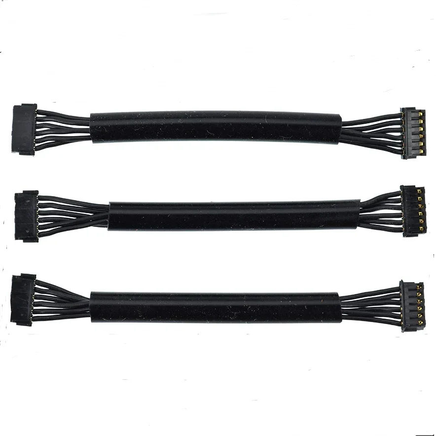 1/2/3 pièces 70mm 150mm 200mm 300mm 400mm 500mm Super doux haute flexible Silicone moteur sans brosse capteur câble pour voiture RC ESC