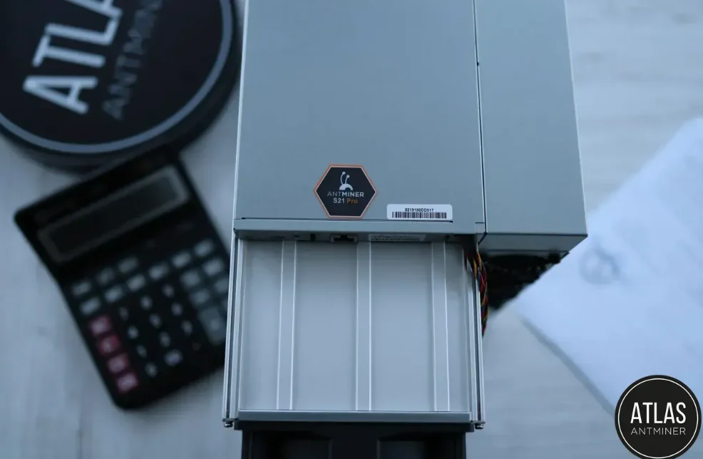 MinerX Bitmain Antminer S21 Pro 245T SHA-256 ASIC Miner 3675W Máquina de Mineração BTC BCH BSV, COMPRE 10 E GANHE 6 GRÁTIS