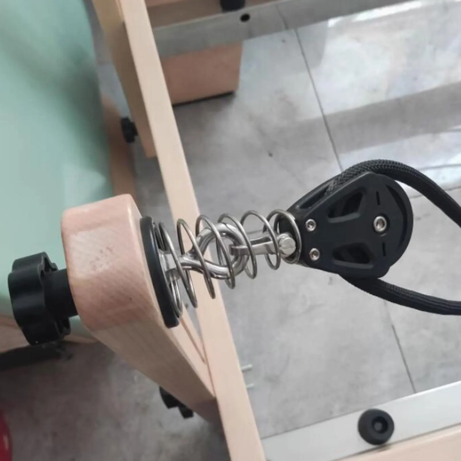 2 قطعة بيلاتيس المصلح سحب الحبال العصابات ل بيلاتيس الأساسية السرير معدات التمرين بيلاتيس الأساسية معدات السرير الأجهزة أحزمة الحبال #4