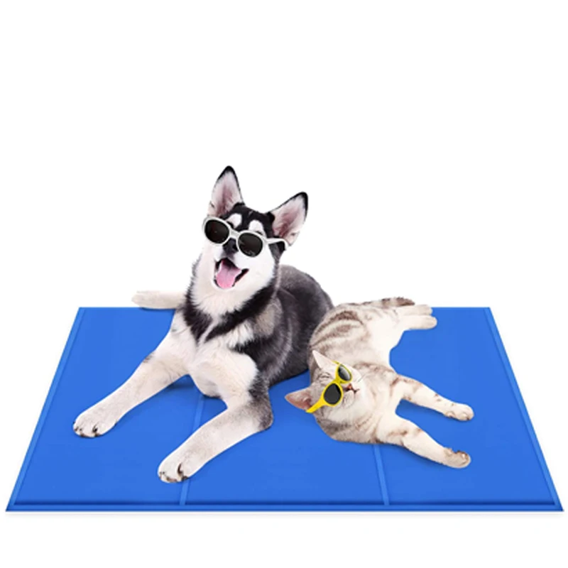 Summer Cold Gel Cooling Mat For Pet Mat Pad Cool Down Pet Ice Pad Mattress Cool Mat Dog Cat Bed