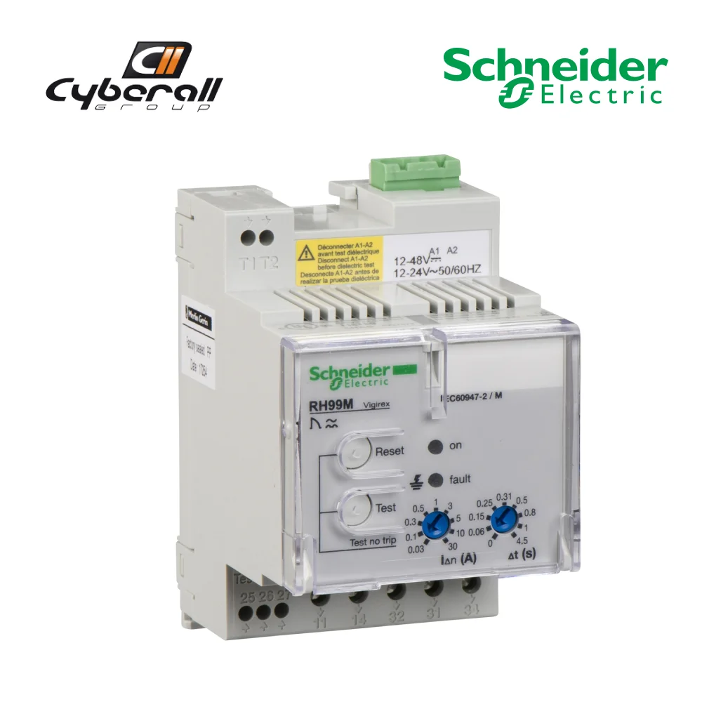 Schneider Electric-Cyberall-Programmable Intelligent relay RH99M 12A 24V AC-12A 48V DC 50/60Hz