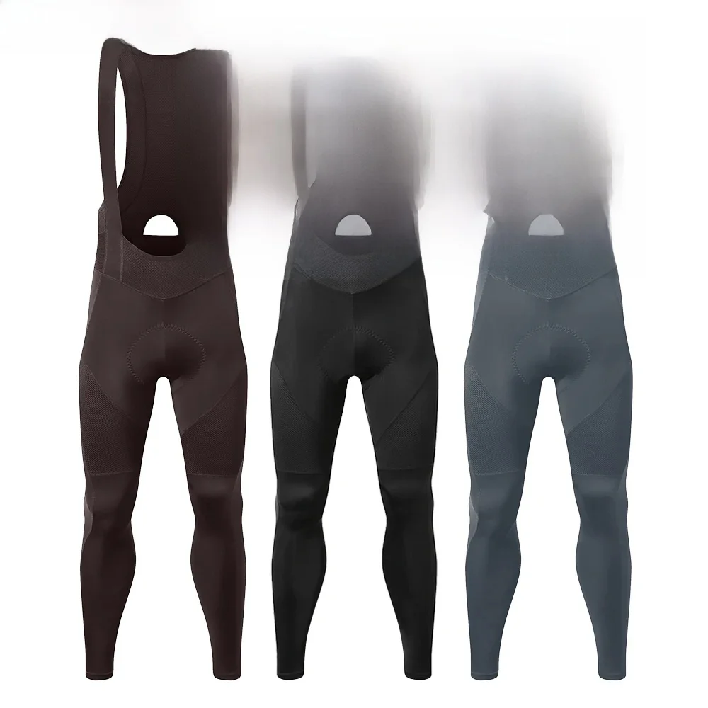 AliExpress YKYWBIKE Men's Cycling Bib Long Pants Spring Autumn Long Cycling Pants Bib Road Bike Pants Bib Tights Cycling Bib Pants