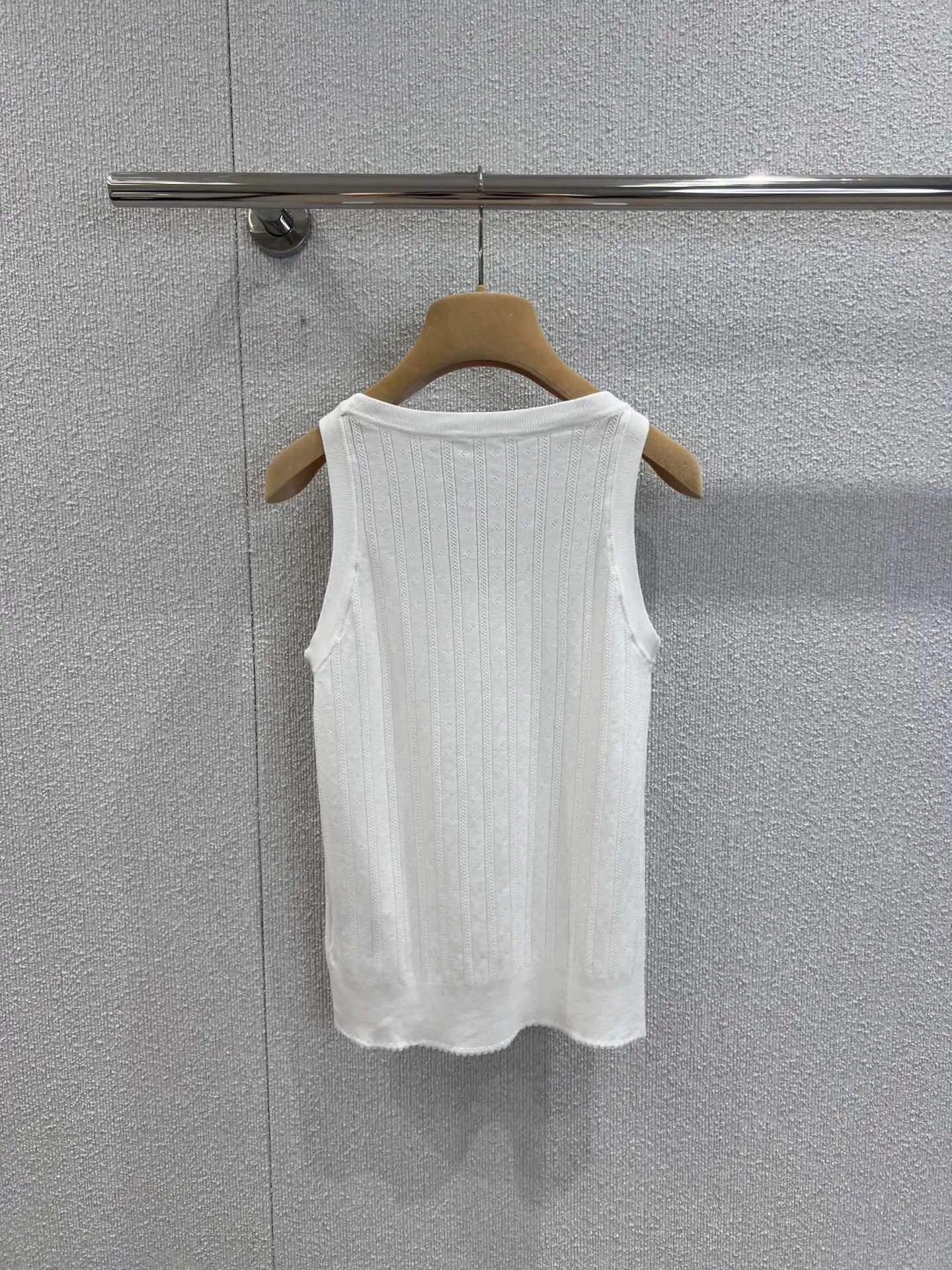 

2025 Early Autumn New! Women's Solid Color Knit Sheer Retro Tank Top - Ribbed Texture, Vintage Y2K Aesthetic, Cropped Length, Pe