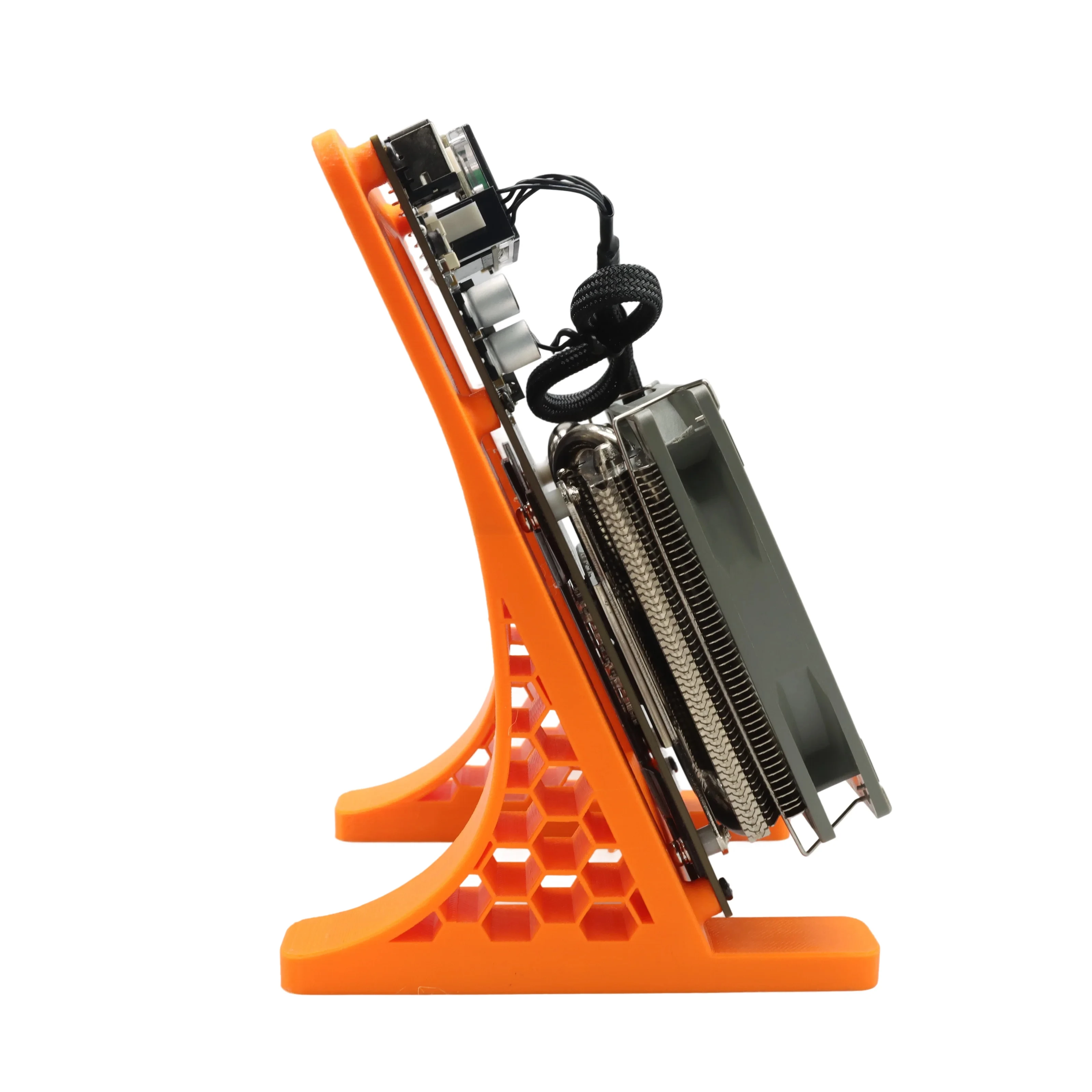 Bitaxe NerdQaxe++ 4.8TH/s 68W Asic Bitcoins Miner 4 Pieces BM1370 Chip Solo BTC 2.4G WiFi Open-Source Mining Machine