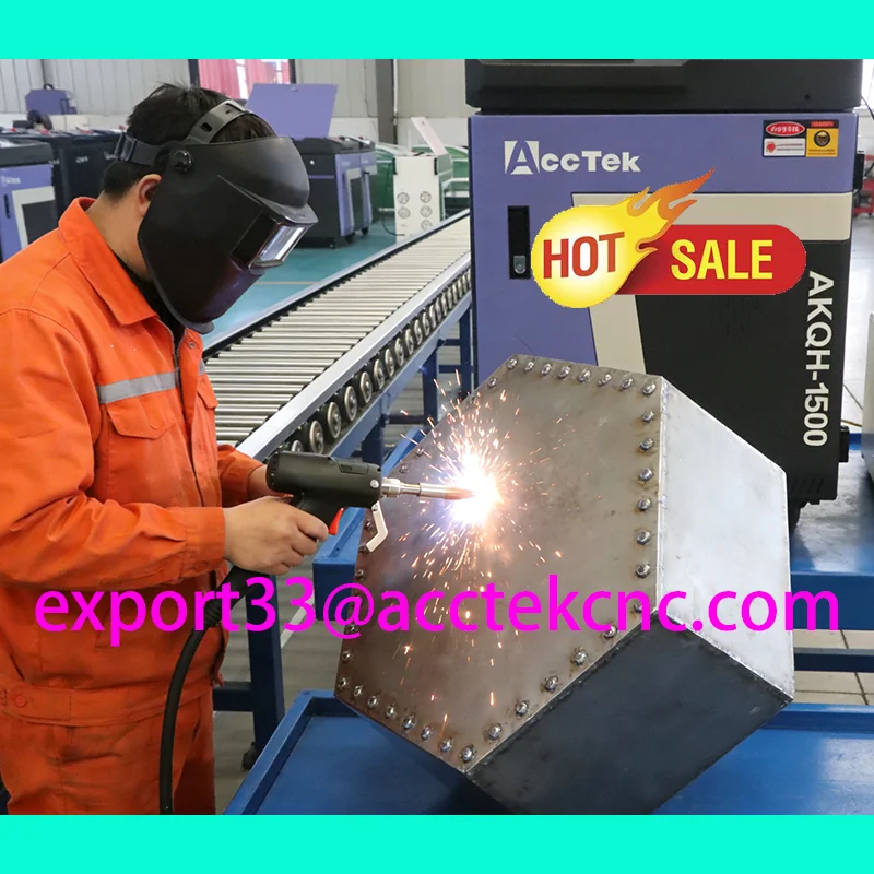 Handheld 1500w/2000W/3000W/6000W Fiber Laser Welding Machine 4in1 Laser Rust Cleaner Metal Cutting Rust Removing