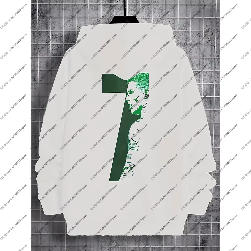 كرة القدم جيرسي المحملة الرجال طفل أعلى رونالدو البلوز الرياضة كرة القدم عارضة الصبي هوديي البرتغال الخريف هدية أعلى البلوز تي شيرت جديد #4