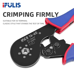 HSC8 HSC8 Tubuläre Zange 16-4S 16-6 16 mm ², Crimmer-Werkzeuge, Drahtanschluss, Virola, elektrisches Choke-Werkzeug 10 Hauptverkäufe Crypar 16mm Kissen - №10