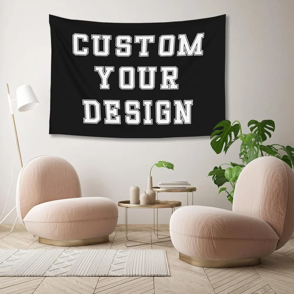 1-piece pack, personalized bedroom wall sticker banner, custom background, can add images, text, or photos