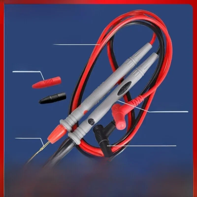 Stylo multimètre multifonction, câble, pince crocodile, Clip de Test, Clip de condensateur, ensemble d'accessoires, stylo multimètre, 2 pièces