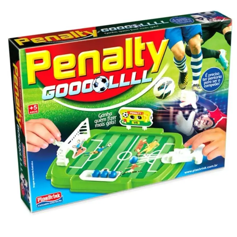 Mini Jogo Futebol De Mesa Portátil Brinquedo Infantil Adulto - Gol a Gol Penalty