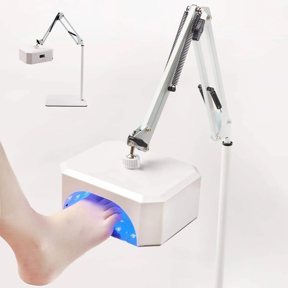 

Professional Foot Uv Led Nail Light Floor Lamp Quick Gel Polish Dryer Machine Pedicure Cordless Electric Nail Uv Lamp