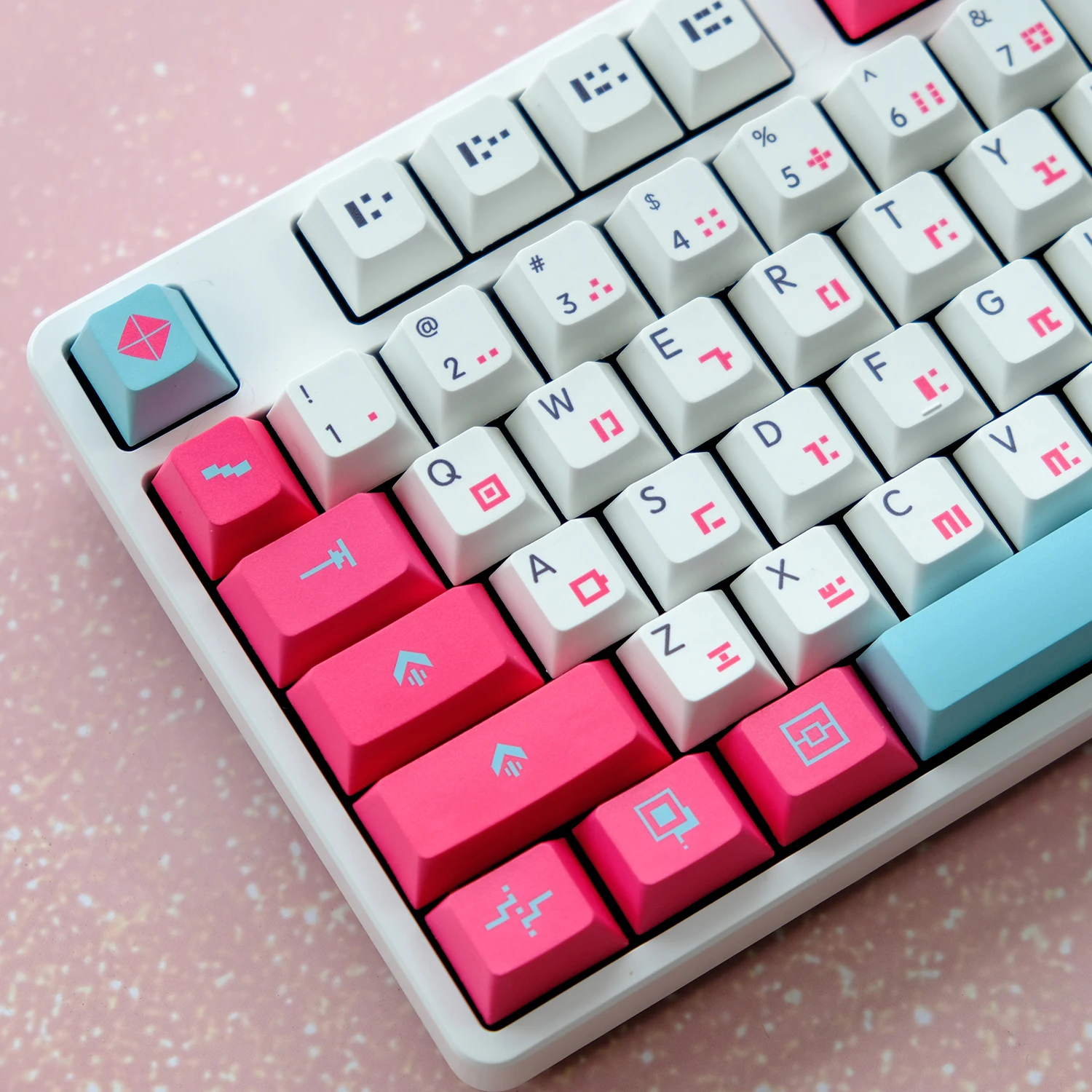 130 Keys Drifter Keycaps Cherry Profile GMK Keycap PBT Dye Sublimation Mechanical Keyboard Game Theme Keycap For MX Switch