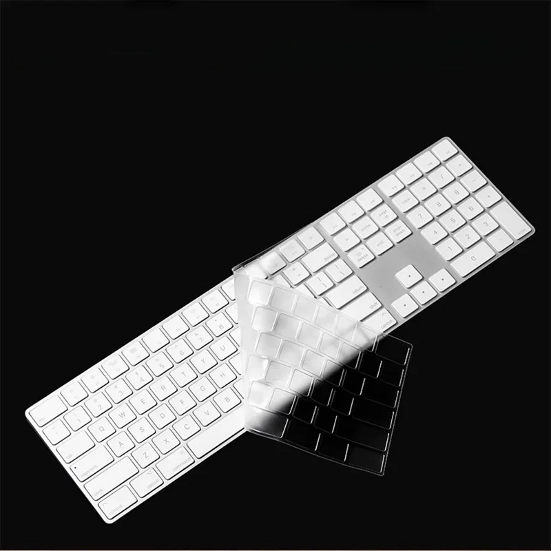 Folia ochronna na klawiaturę do Apple Magic Keyboard USB-C 2024 A3119 A2520 A1843 US Layout z osłoną klawiatury numerycznej — zdjęcie produktu 7