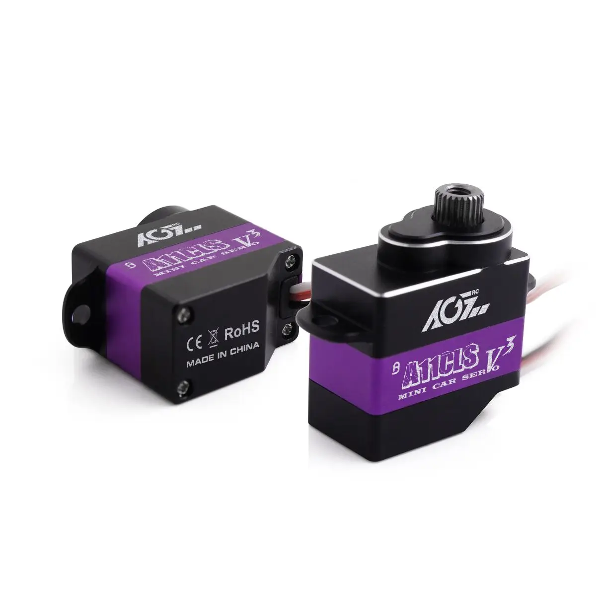 AGFrc A11CLS V3 Programmable 9g Upgrade Metal Case 0.050sec High Speed High Torque Digital 1.4KG Servo For Mini-Z RC Track Car